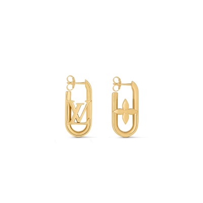 LOUIS VUITTON MY LV CHAIN EARRINGS M01140